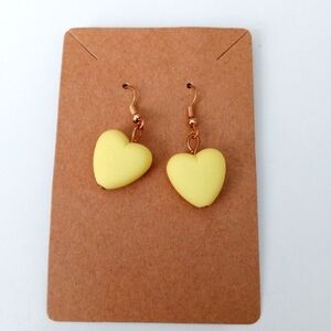 Fashion Jewelry Dangle Heart Earrings